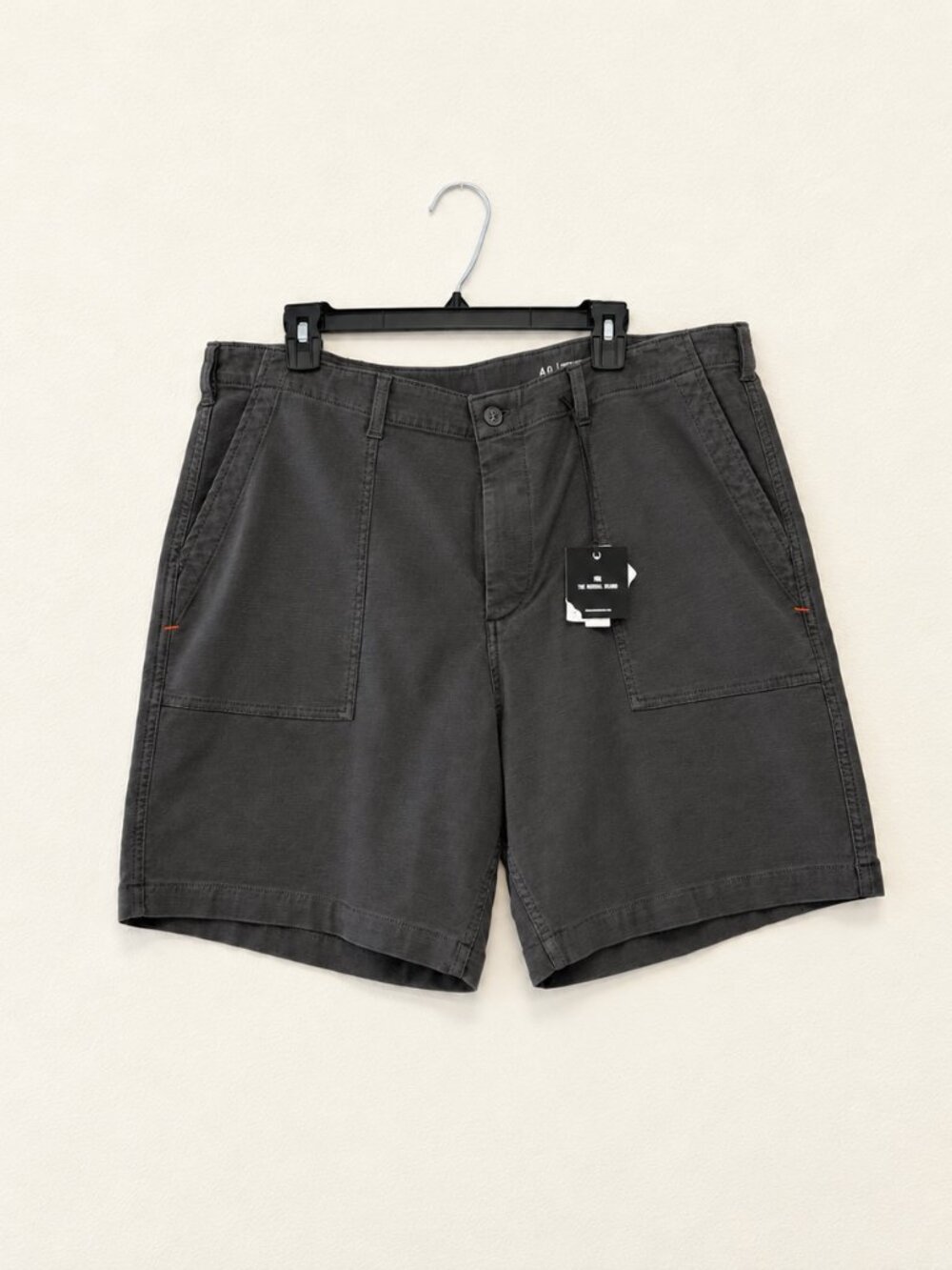 The Normal Brand Comfort Utility Terry Shorts Men's Size 40- Shadow Grey NEW